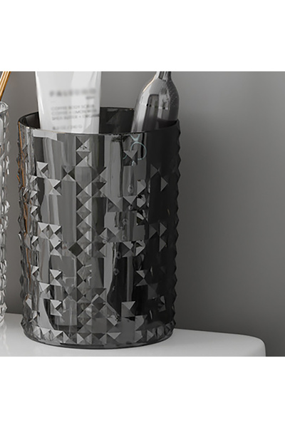 choice2 كوب غسول فم فاخر أسود اللون، كوب فرشاة أسنان عالي المظهر، كوب شفاف، ط...