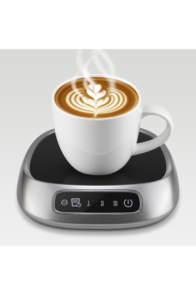 Choice Light Grey Mini USB Cup Warmer Pad Coffee Mug Heating Coaster 3 Gear S...