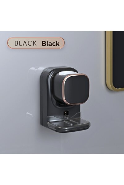 choice2 عصارة معجون أسنان كهربائية سوداء أوتوماتيكية بمستشعر، تُثبت على الحائ...