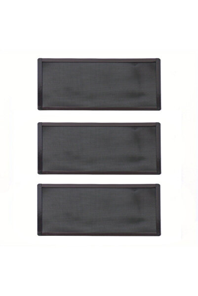 Choice1 3 قطع من فلاتر غبار مراوح الكمبيوتر بإطار مغناطيسي، مقاس 12×24 سم، وش...