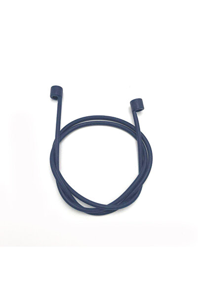 Choice حزام سماعات أذن أزرق داكن لسماعات AirPods، حزام مضاد للضياع، حبل لسماع...