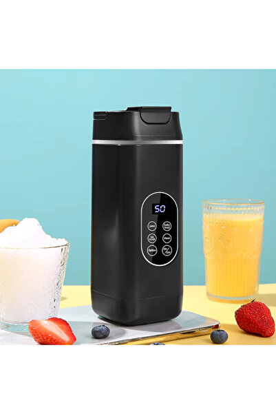Choice1 black Electric Blender Rechargeable Portable Juicer USB Charging Hand...