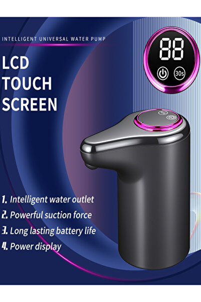 Choice1 مضخة موزع مياه سوداء، موزع مياه شرب، شحن USB، مضخة موزع مياه، متعددة ...