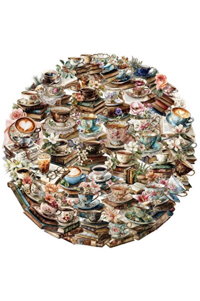 Choice 50pcs 50Pcs Transparent Cartoon Flower Coffee Book Stickers Bag Waterp...