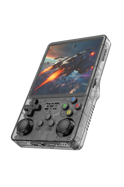 Choice11 جهاز ألعاب محمول كلاسيكي بشاشة كبيرة سوداء سعة 128 جيجابايت، طراز R3...