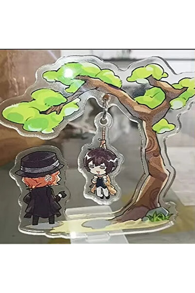 Choice حامل أكريليك مستوحى من شخصيات أنمي Bungo Stray Dogs، من تصميم المعجبين...