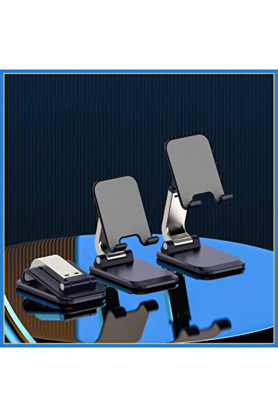 Choice1 حامل هاتف محمول مكتبي قابل للطي من مادة ABS باللون الأسود من DUTRIEUX...