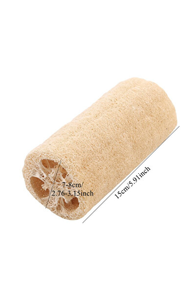 Choice7 ليفة استحمام طبيعية من النوع 7، قطعة واحدة، ليفة سبا لتقشير الجسم وإز...