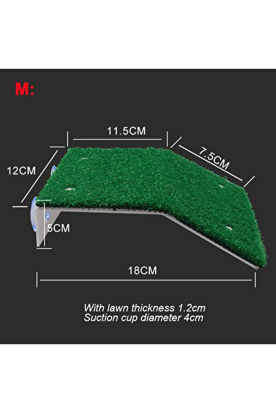 Choice Medium size Turtle Basking Platform Resting Simulation Habitat Lawn Ra...