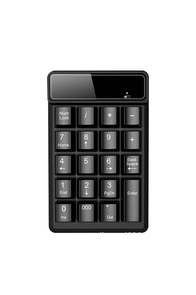 Choice لوحة مفاتيح بأسلاك سوداء بأسلاك 2.4 جيجاهرتز، لاسلكية، بلوتوث، صغيرة، ...