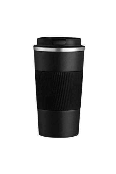 Choice9 380ml black Stainless Steel Insulated Cup Double-layer Leak-Proof Tra...