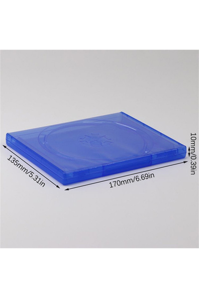Choice KOQZM Blue 【TO】1Pcs CD Case CD Storage Box Blu-ray Replacement Game Ca...