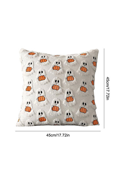 Choice9 C Halloween Ghost Pumpkin Pillowcase Washable Soft Pillow Case Comfor...