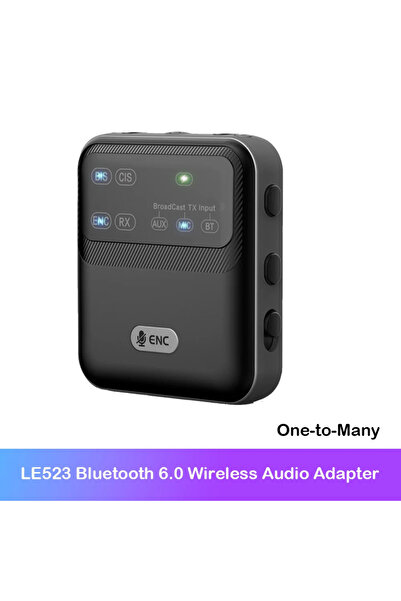 Choice black Bluetooth 6.0 Audio Receiver Transmitter ENC Wireless Broadcast ...
