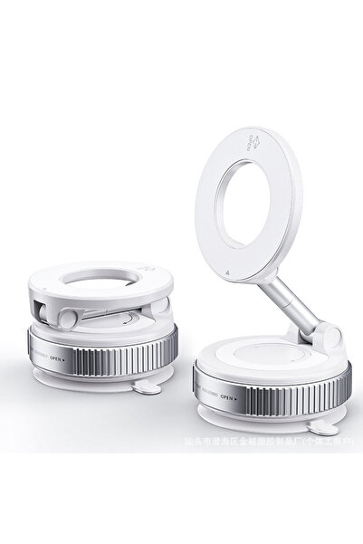 Choice1 حامل هاتف محمول أسود للسيارة، إصدار 2025، مزود بكوب شفط مغناطيسي، منا...