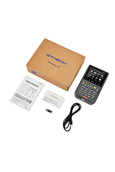 Choice1 جهاز Finder2 Black GTMEDIA V8 Finder2 Satellite Finder Digital FTA DV...