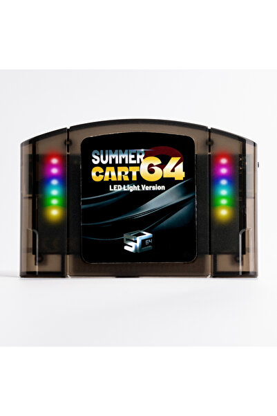 Choice Clear Black label 2 Open Source Summer Cart 64 SC64 5600 Games in 1 Ca...