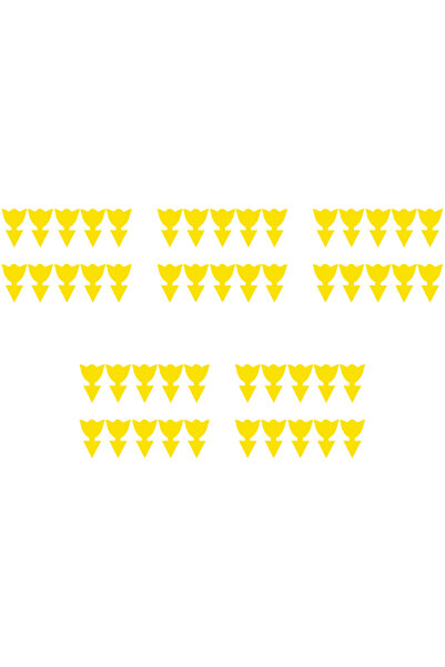 Choice11 tulips-50PCS ​10-100pcs Insect Traps Protect The Plant Sticky Traps ...