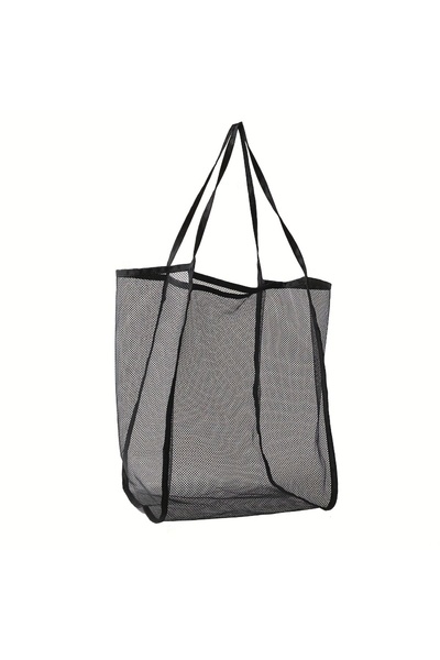 Choice حقيبة تخزين شبكية قابلة للطي كبيرة الحجم للغاية من TMWSD-Black-1PCS بم...