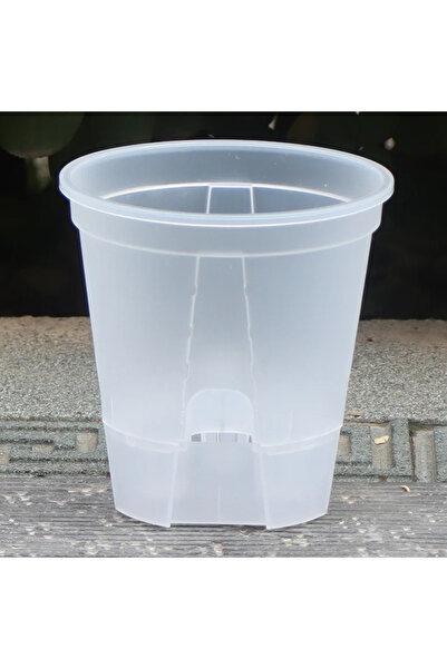 Choice1 5 قطع من أواني الزهور ذاتية الري، بأبعاد 12×8.3×14 سم، مع صواني، 5 قط...