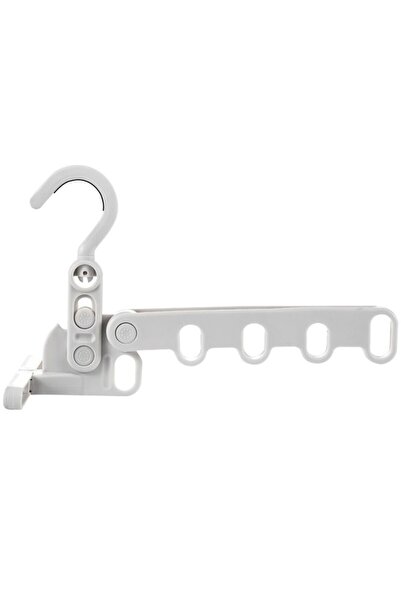 Choice رف تجفيف ملابس قابل للطي بخمس فتحات من سكاي بلو، رف تجفيف محمول للسفر،...