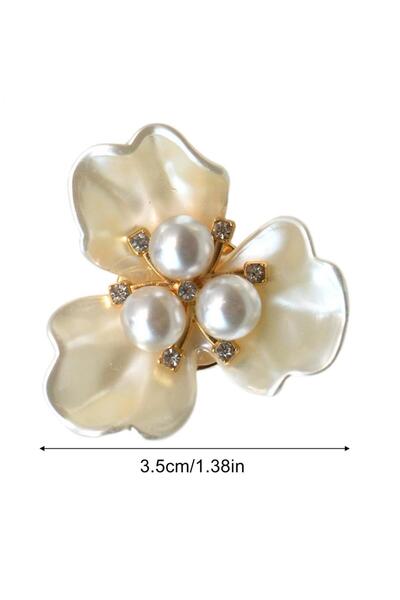 Choice1 White Flower Shape Button Covers Shirt Decorati DIY Cufflinks for Sew...