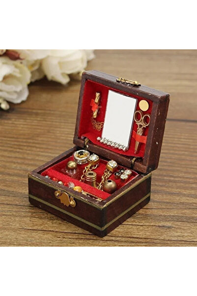 Choice A 1/12 Doll House Miniature Statue Decoration Jewelry Box/Doll House A...