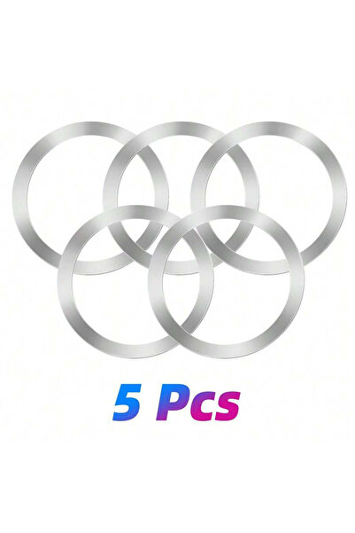 Choice 5Pcs-Silver 5Pcs Adhesive Metal Magnetic Attraction Plate Suitable For...