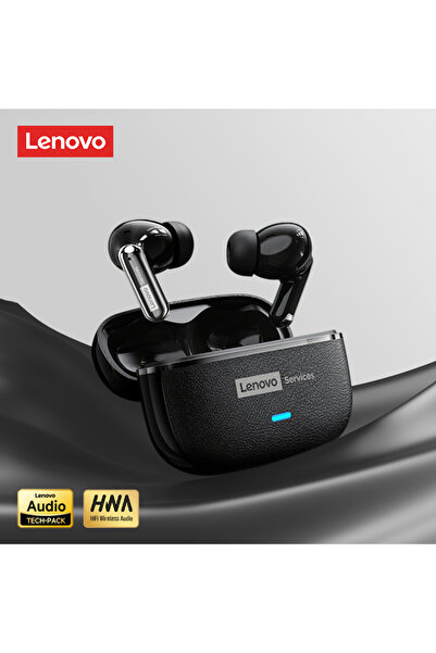 choice2 سماعات أذن لاسلكية لينوفو LE208 سوداء بتقنية بلوتوث V6.0، مزودة بخاصي...