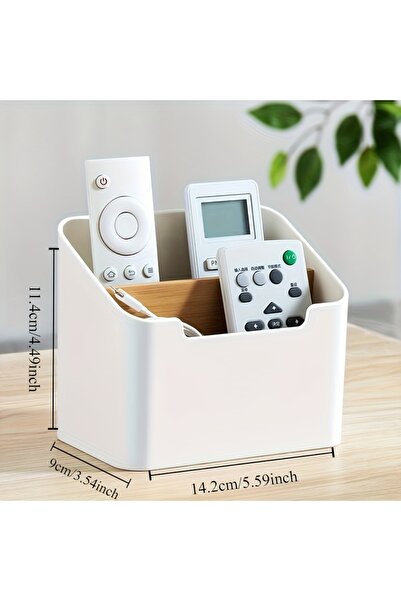 Choice white Multi-function Storage Box TV Air Conditioner Remote Control Org...