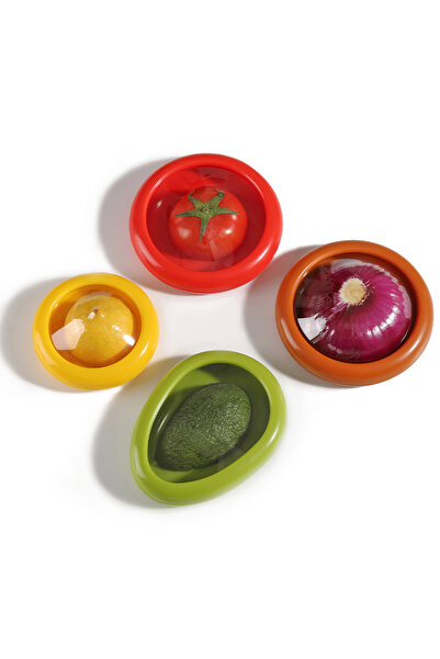 Choice APWIKOGER 4 قطع، 4 قطع من حاويات تخزين الفواكه والخضراوات المصنوعة من ...