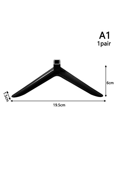 Choice A1 1Pair Universal Pedestal Foot Replacement Mount Leg Plastic Legs Fe...