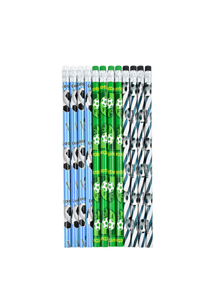 Choice A01 12Pcs Pencil Baseball Basketball Rugby Football Sports Theme Penci...