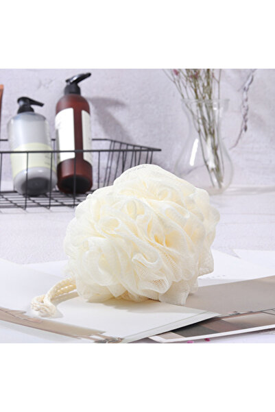 Choice3 Beige 1pc 1Pc Bath ball PE material mesh super soft bubble bath ball ...