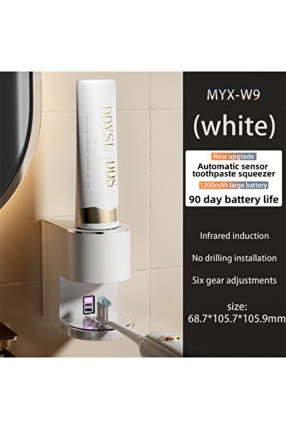 Choice عصارة معجون أسنان كهربائية أوتوماتيكية بالكامل تعمل بالحث من وايت-W9، ...