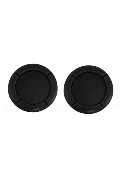 Choice5 غطاءان بديلان لعصا التحكم باللون الأسود لجهاز نينتندو سويتش/OLED/Lite...