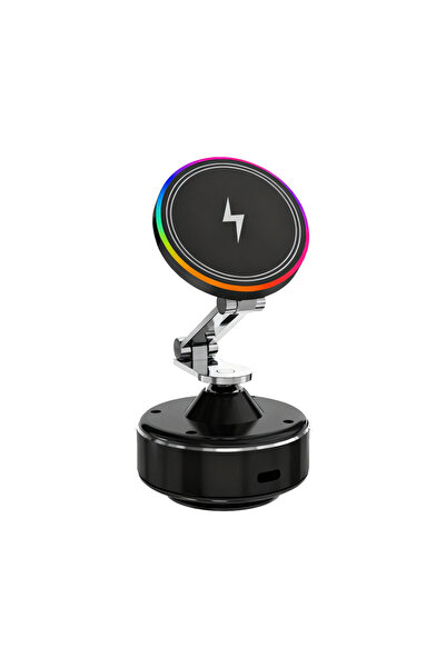 Choice1 حامل هاتف لاسلكي للسيارة من فيكيفون، أسود اللون ، مزود بشاحن تبريد وإ...