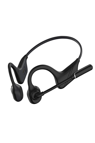 Choice سماعات رأس ستيريو مفتوحة احترافية DG10 باللون الأسود مع ميكروفون مانع ...