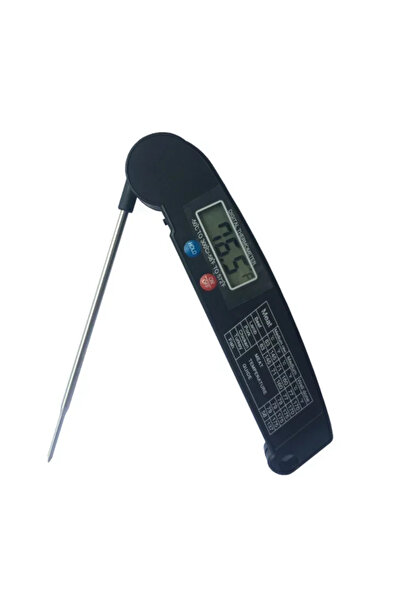 Choice1 ميزان حرارة رقمي احترافي أسود للحوم، قراءة فورية، دقة عالية، مقاوم لل...