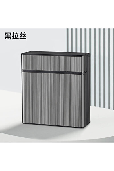 Choice black Anti pressure Anti drop Large capacity 40 pack Cigarette box alu...