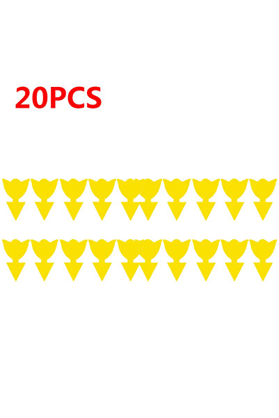 Choice3 مجموعة من 20 قطعة من مصائد ذباب الفاكهة اللاصقة، 50-10 قطع، مصائد حشر...