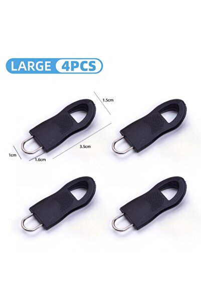 Choice 4PCs-Large 4/8/16sets Replacement Zipper Pull Universal, Broken Zipper...