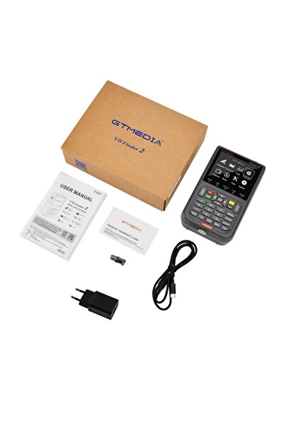 choice2 جهاز Finder2 مع شاحن GTMEDIA V8 Finder2، جهاز البحث عن الأقمار الصناع...