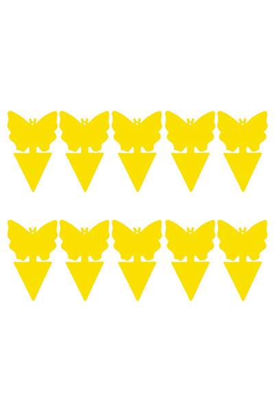 choice2 فراشات - 10 قطع، من 10 إلى 100 قطعة، مصائد حشرات لحماية النباتات، مصا...