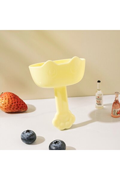 Choice حامل مصاصات جديد أصفر اللون، مانع للتنقيط، حامل ثلج، لا يسبب فوضى، حام...