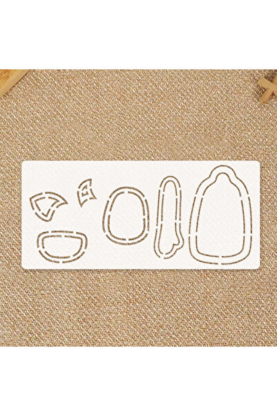 Choice قالب خياطة لصنع بقرة صغيرة من YOMDID، قطعة واحدة، مسطرة قابلة لإعادة ا...