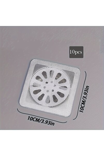 Choice1 ١٠ قطع أو ١٠/٢٠/٣٠ قطعة من ملصقات شبكية لتجميع الشعر في مصارف الدش، ل...