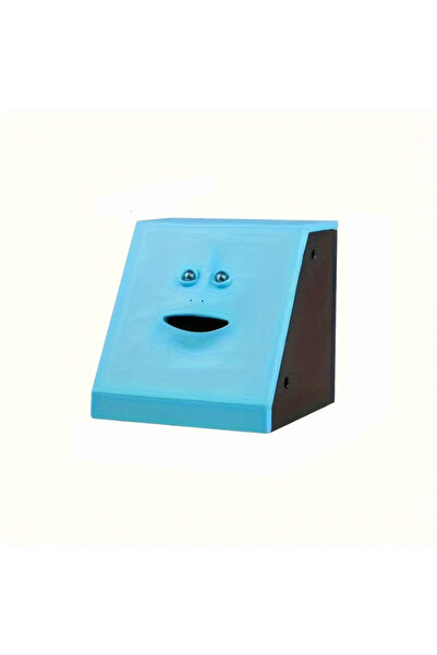 Choice Blue plane 1PC Plastic Face Bank Human Face Smart Sensor Piggy Bank El...