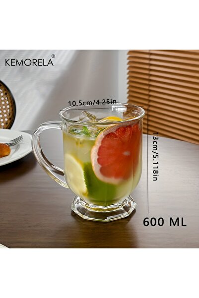 Choice 501-600ml 600ML KEMORELA Retro Large Capacity Water Cup 480/600/650ML ...