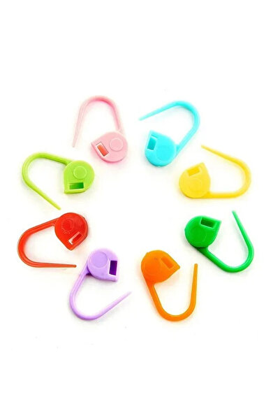 Choice Random Colors-200pcs Colorful Knitting Stitch Markers - Small Pin Mark...